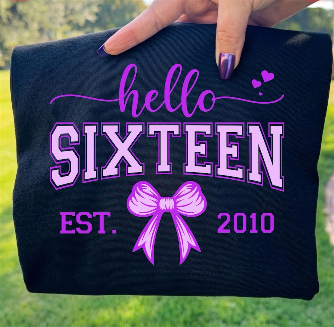 Hello Sixteen Birthday Tshirt