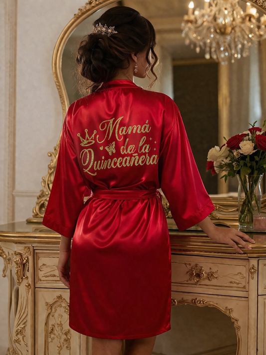 Mamá de la Quinceañera Robe XV