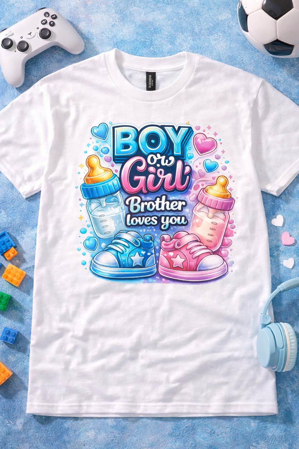 Boy or Girl Collection – Gender Reveal Matching Family Shirts 👶💙💖
