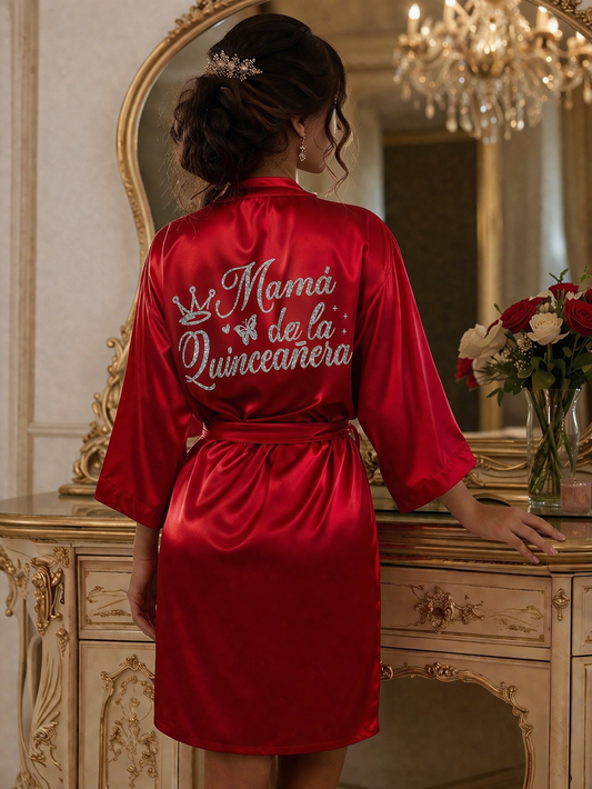 Mamá de la Quinceañera Robe XV