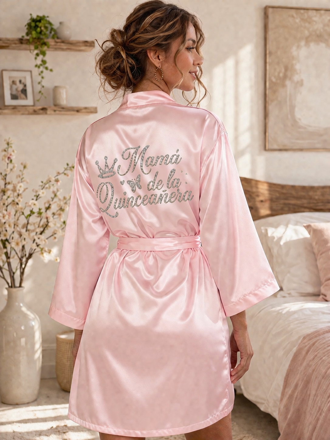 Mamá de la Quinceañera Robe XV