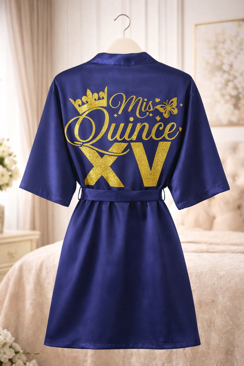 Familia de la Quinceañera Robe XV