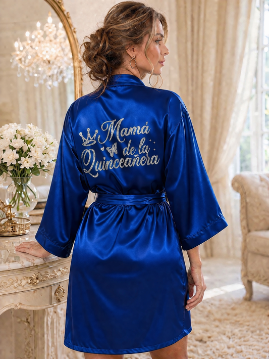 Mamá de la Quinceañera Robe XV