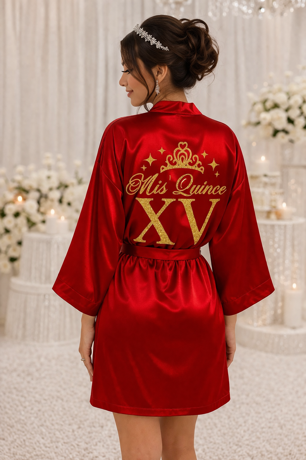 Custom Quince Robe XV and Crown