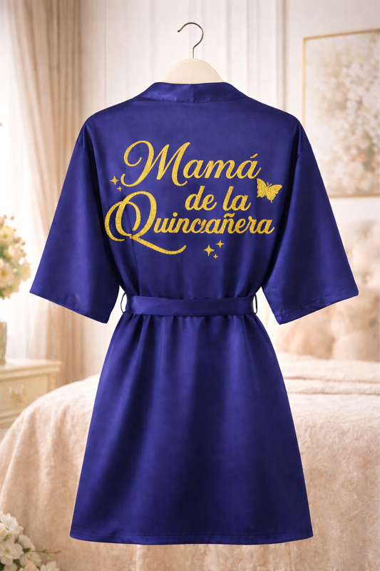 Familia de la Quinceañera Robe XV