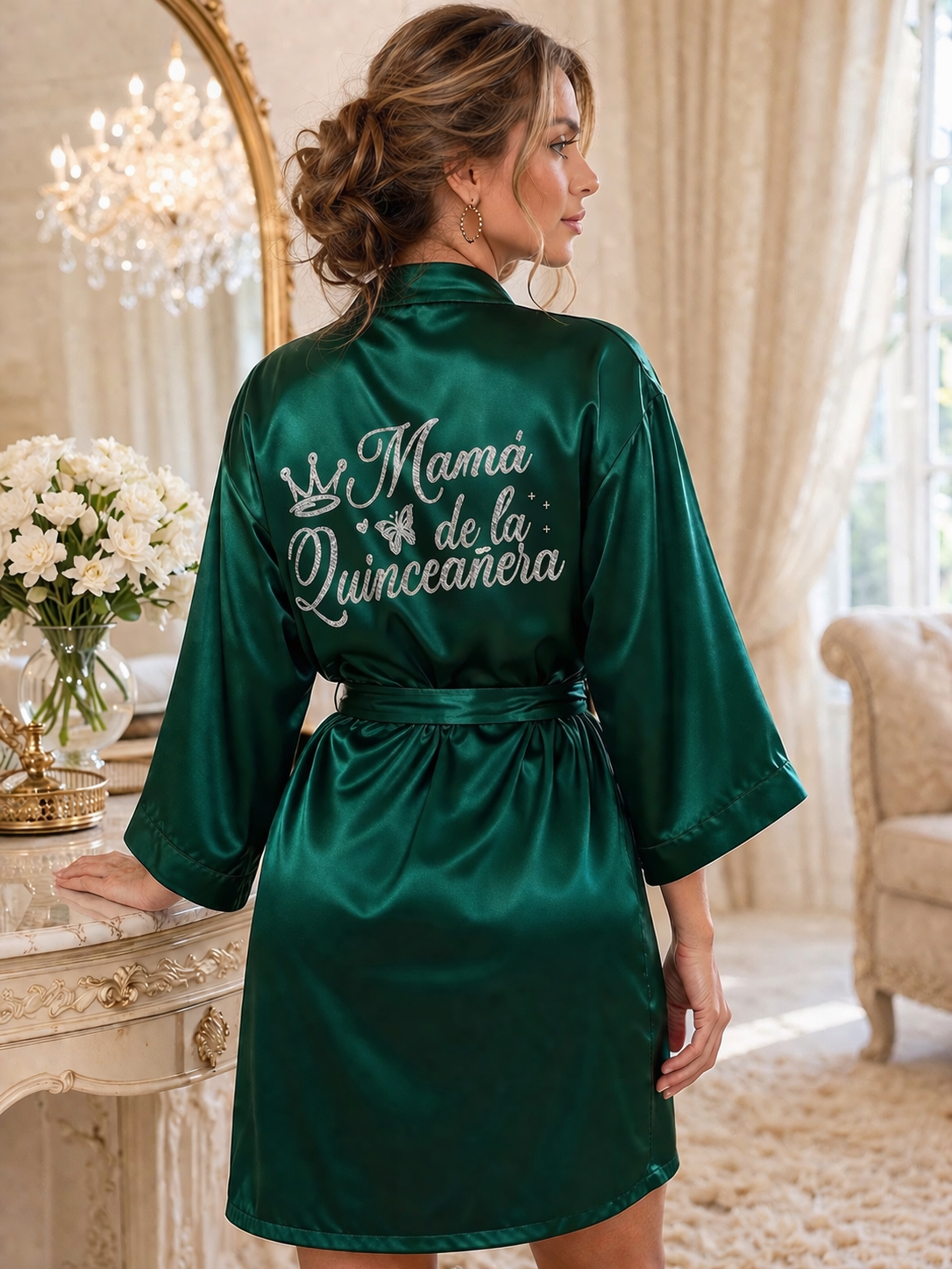 Mamá de la Quinceañera Robe XV