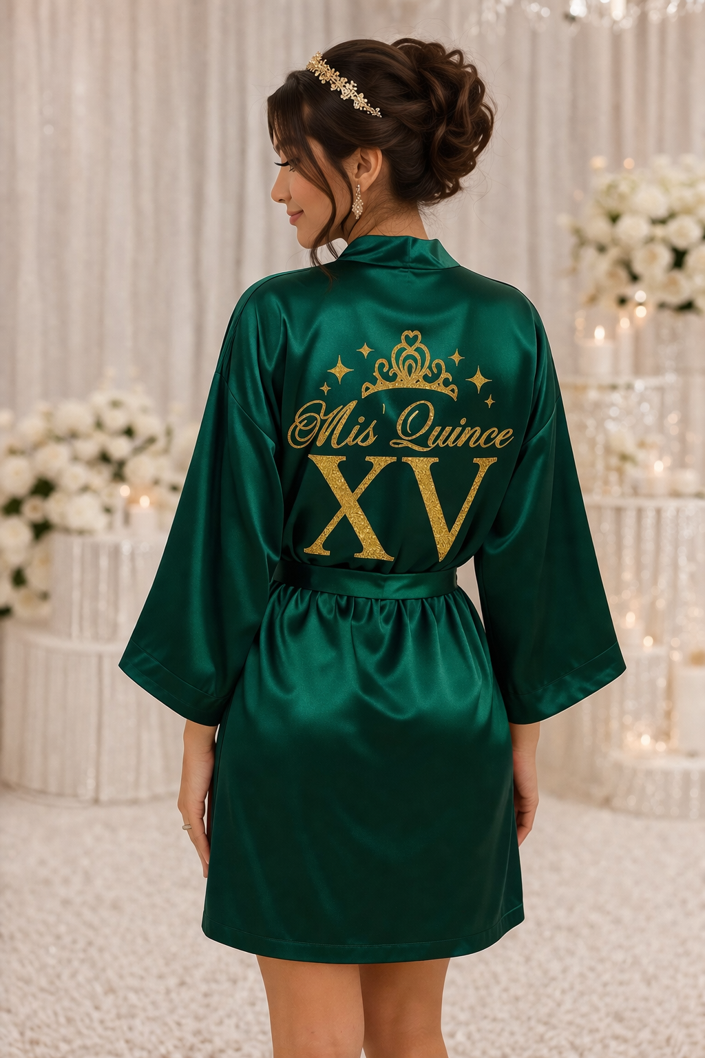 Custom Quince Robe XV and Crown