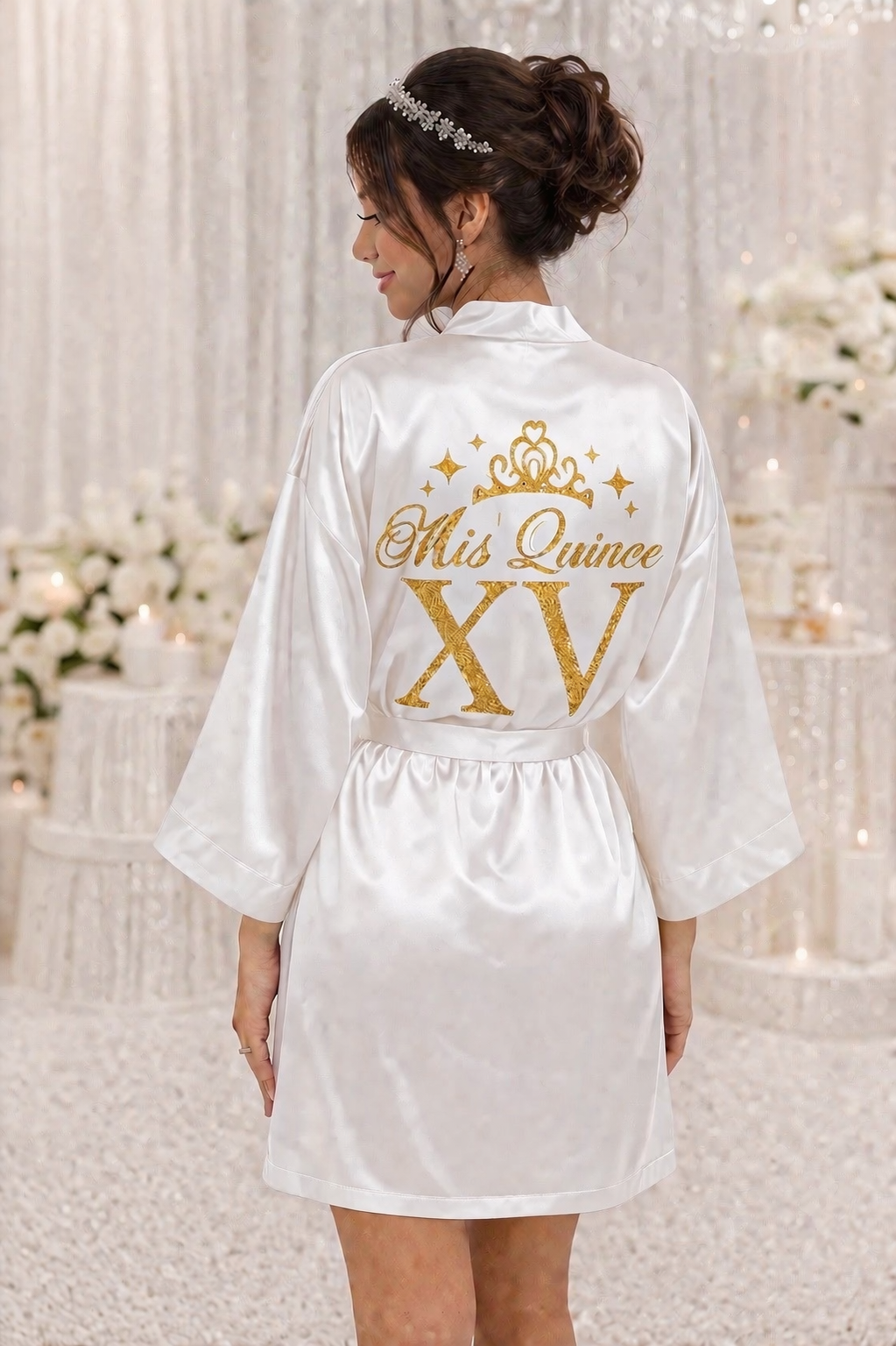 Custom Quince Robe XV and Crown