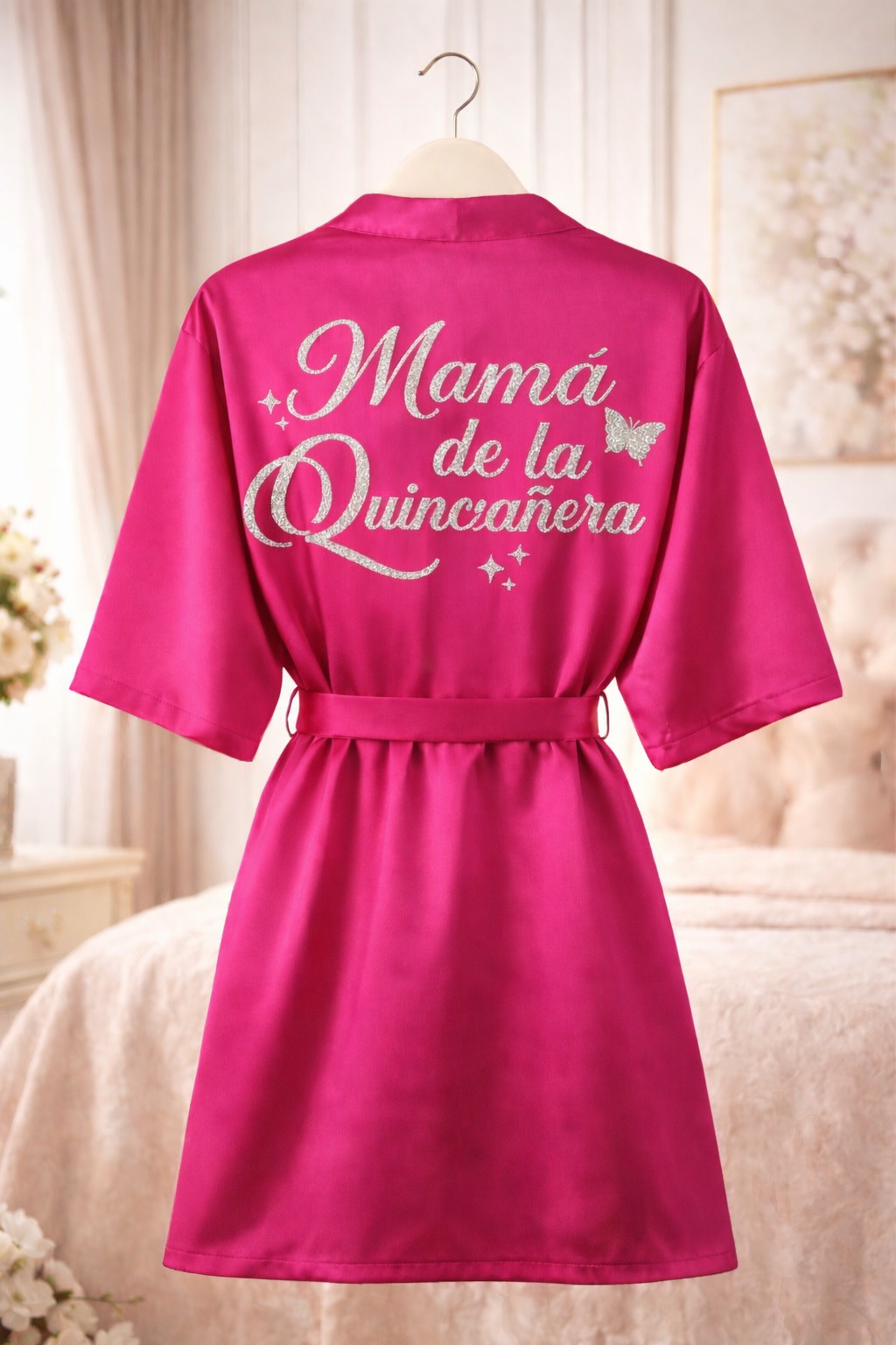 Familia de la Quinceañera Robe XV