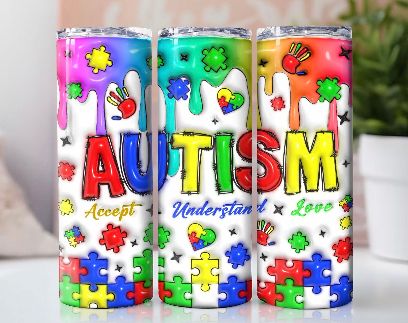 Autism Awareness Tumblers – Unique Designs with Purpose