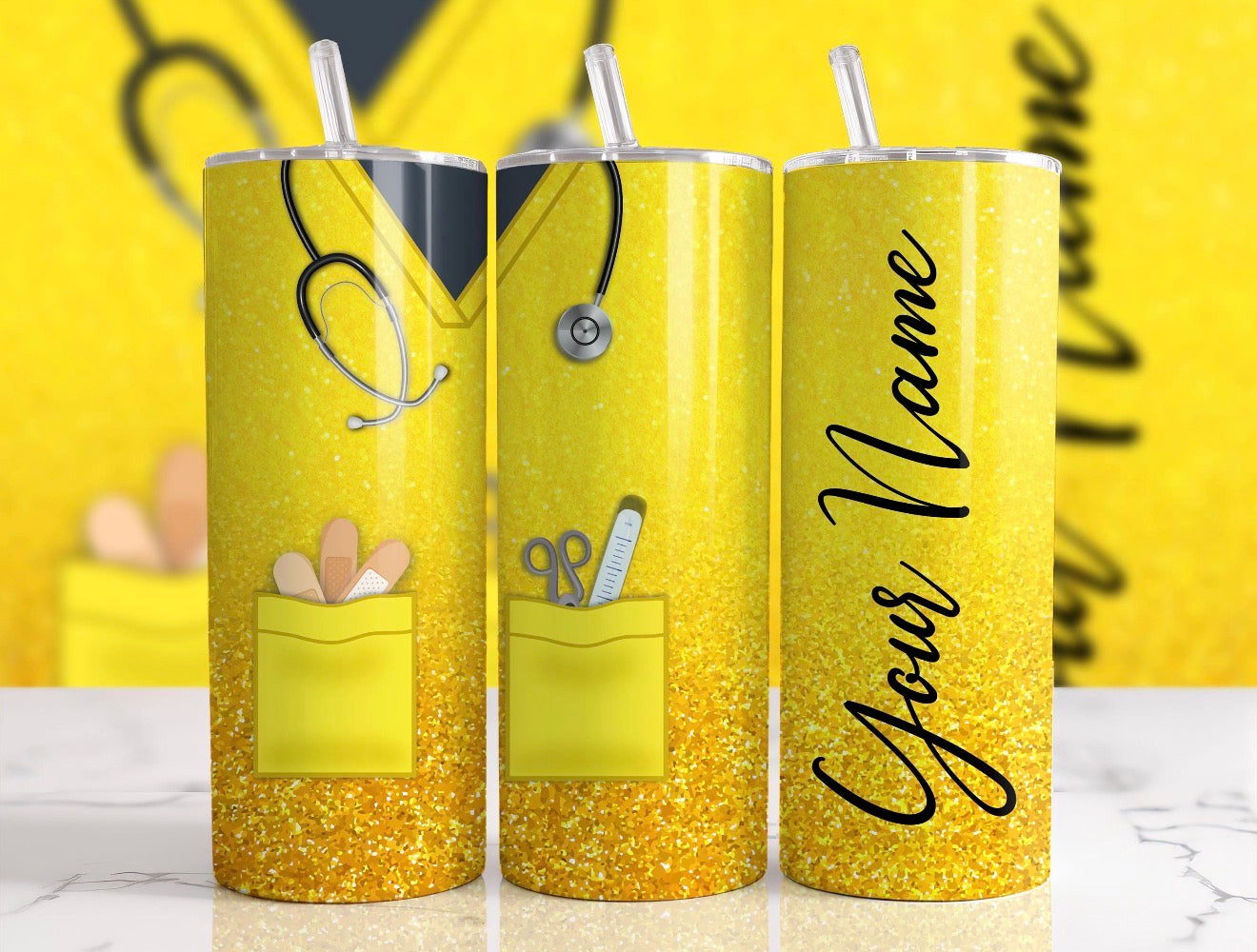 Nurse Life Sparkle – Custom 20oz Tumbler